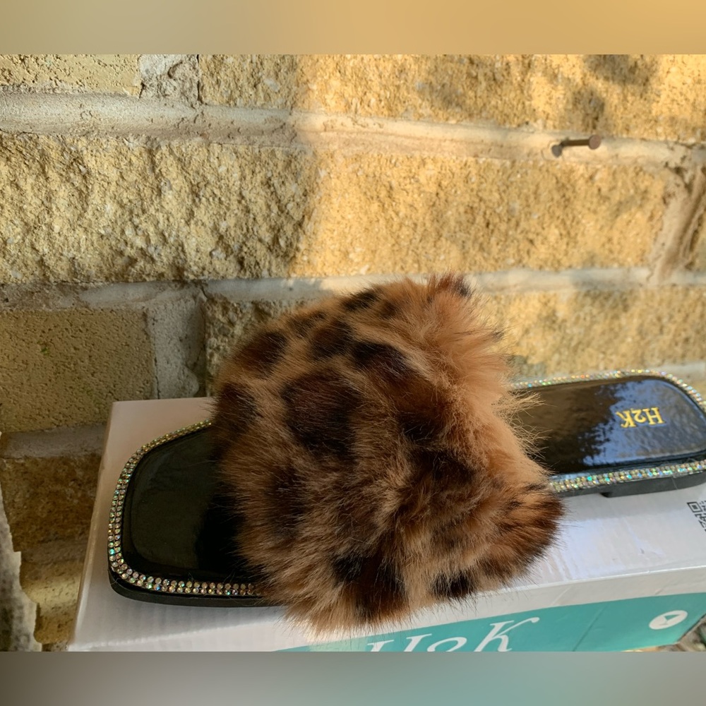 Leopard Sandals